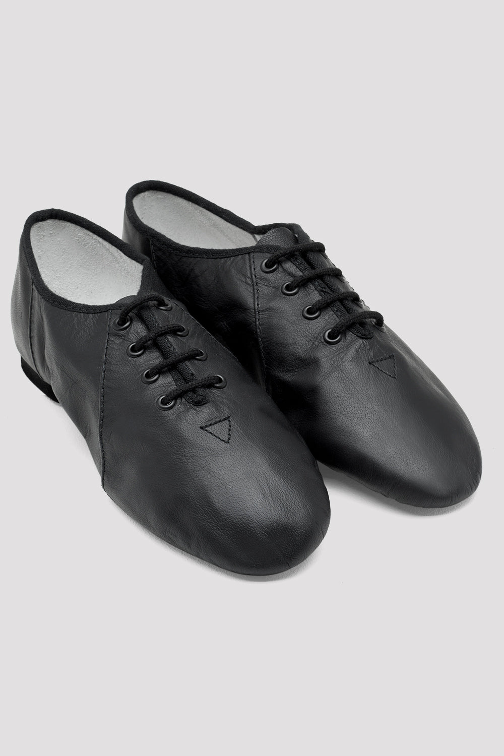 BLOCH JAZZSOFT Kids Leather Split Sole Lace up Jazz Shoe