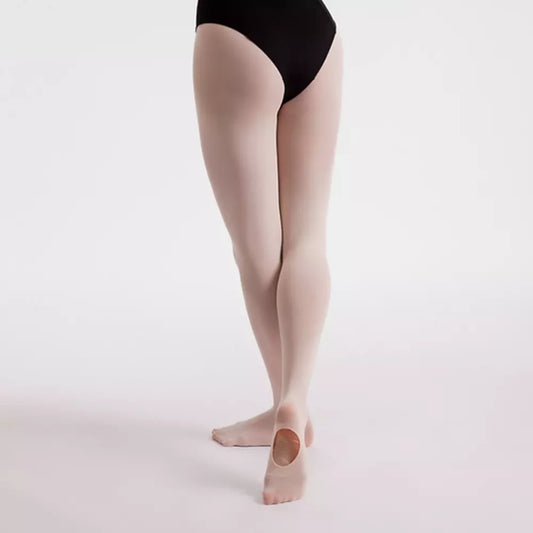 SILKY DANCE Intermediate 60D Convertible Theatrical Pink Tights