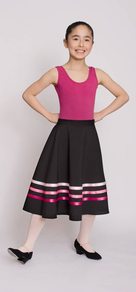 LITTLE BALLERINA Pink Ribbons Character Skirt
